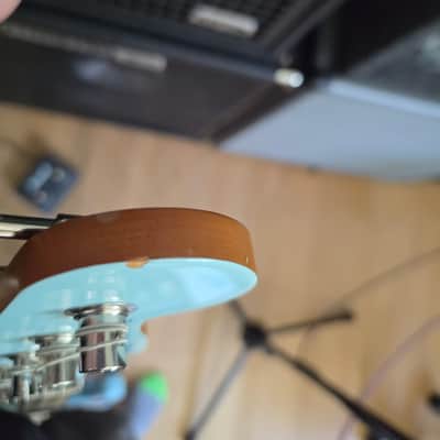Fender Gold Foil Jazz Bass 2023 - Present - Sonic Blue image 10