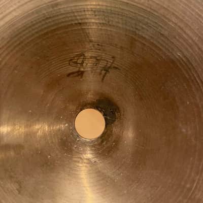 Zildjian 13" K. Zildjian Intermediate Stamp Hi-Hat Cymbals (Pair) 1959 - 1966 - Traditional image 7
