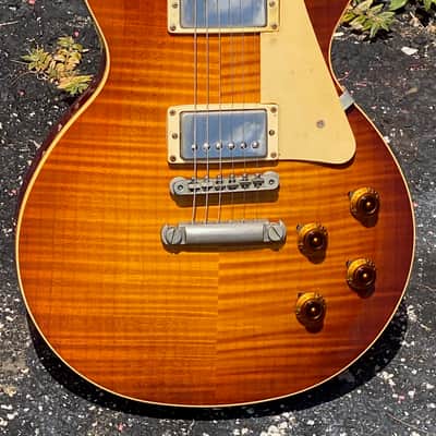 Gibson Les Paul Std. '59 Reissue 1985 - early issue w/an Ink'd on serial # in a stunning Honey'burst ! image 1