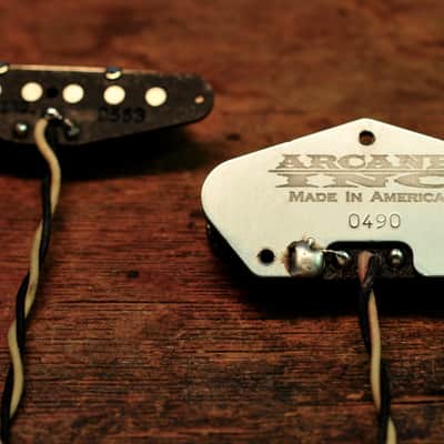 50 / 42 Experience Tele pickup set by Arcane Inc. Hand Wound image 10