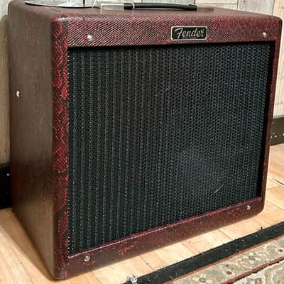 NEW Fender FSR Blues Junior IV - Red Snakeskin w/Eminence Texas Heat, Limited Edition Killer Amp! image 3