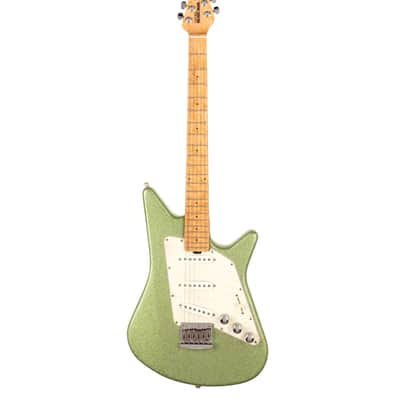 Ernie Ball Music Man Albert Lee SSS w/ Piezo Hardtail 2002 Gremlin Green Sparkle | Vault Exclusive image 2