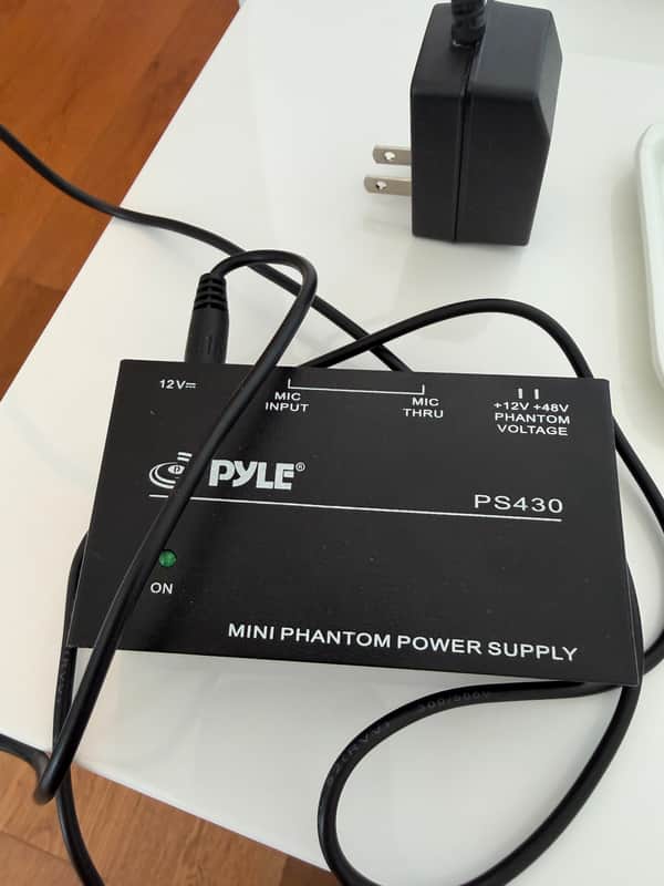 Pyle Pro PS 430 phantom power image 1