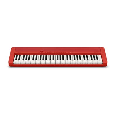 Casio CT-S1 Portable Electronic Keyboard, Red image 3