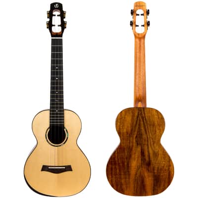 Flight Voyager EQ-A Tenor Ukulele New - solid spruce image 3