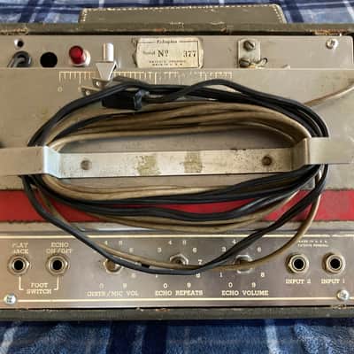 1960/1964 ECHOPLEX EP-1 Tube Tape Delay Echo Reverb, small box, pre-Maestro 1 of first 500 made, Serial #377 image 3