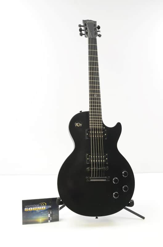 2000 Gibson Les Paul Studio Gothic Electric Guitar - Black w/Case