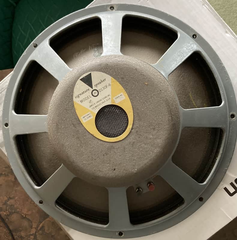 JBL vintage 1960’s D130F 15” Speaker 16 Ohm image 1