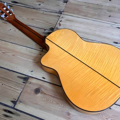 Cordoba 55FCE Thinline Electro Classical Acoustic Guitar Made in Spain 2006 image 9