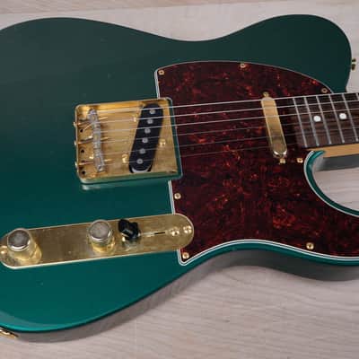 Fender FSR 75th Anniversary Hybrid II Telecaster MIJ 2021 Sherwood Green Metallic Japan w/ Bag image 3