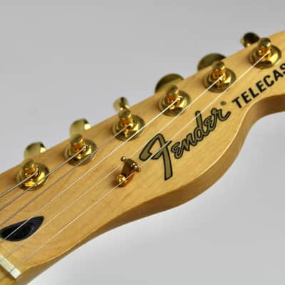 Fender LTD Deluxe Telecaster Thinline Maple Fingerboard Gold Hardware Satin Black 2018 w/Gig Bag (0140049306) image 9