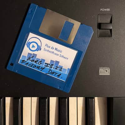 KORG 90' Disquette " Factory DATA " données originales Korg I3 I2