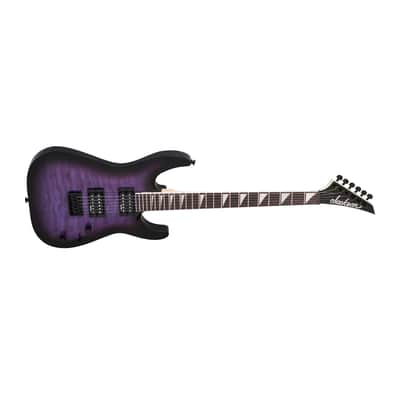 Jackson JS Series Dinky Arch Top JS32Q DKA HT Electric Guitar - Transparent Purple Burst image 3