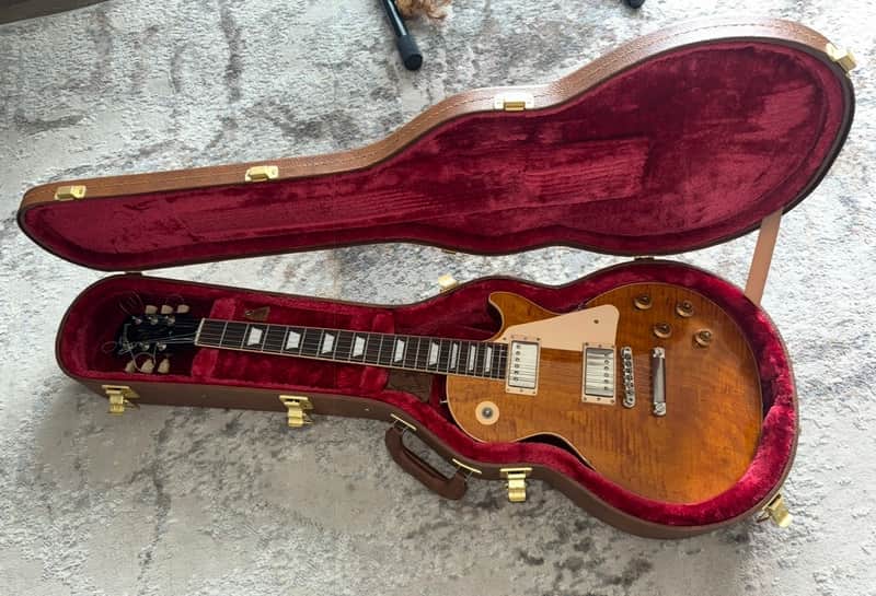 2023 Gibson Les Paul Standard ’50s Honey Burst w/ OHSC & QC Card image 1
