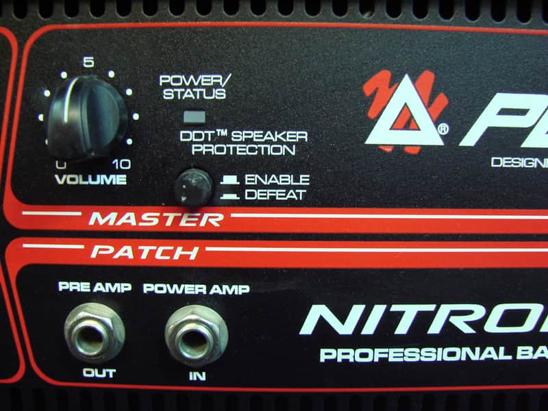 Peavey Nitrobass 450 Watts Bass Amplifier Head | Reverb