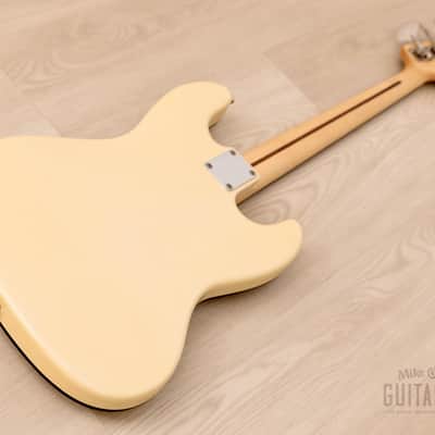 2011 Fender Aerodyne Jazz Bass PJ Left-Handed Vintage White w/ Hangtags, Japan CIJ image 13