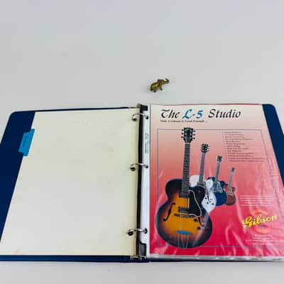 Gibson Dealer Binder – Promotional Flyer Collection 1998 image 2