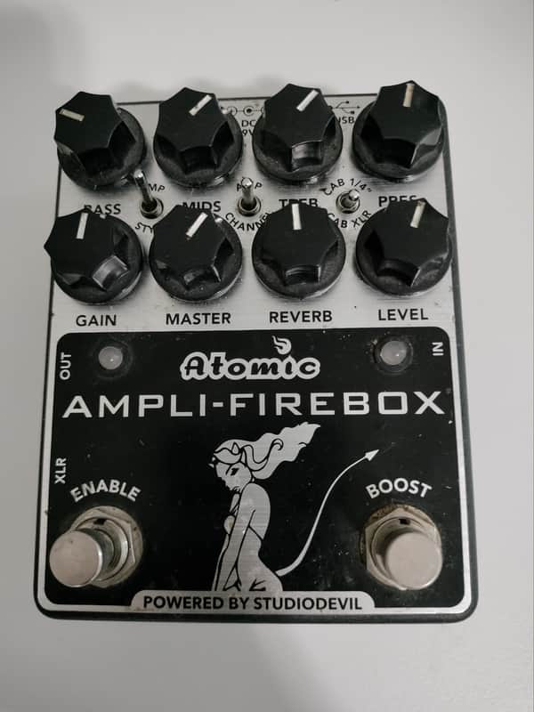 Atomic Ampli-Firebox 2010s - Black and Silver image 1