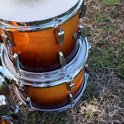 Pearl Session Custom 4 piece all maple drum set kit Excellent! image 9