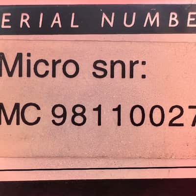 Nord Micro Modular Desktop Virtual Synthesizer 1997 - 2003 - Red image 4
