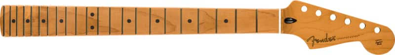 Fender Satin Roasted Maple Stratocaster Neck 22 Jumbo Frets 12" Maple Flat Oval Shape