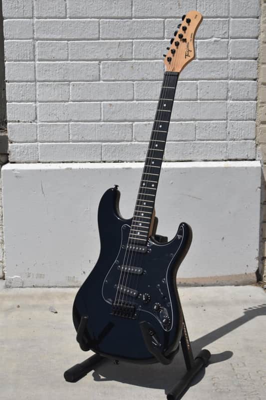 Tagima TG-500 Electric Guitar in Gloss Black image 1