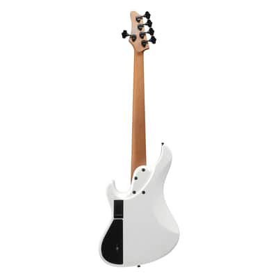 Used Ibanez MDM1005 MDM 5-String Bass Guitar w/Bag - Pearl White image 8