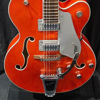 Gretsch G5420T Electromatic Classic Hollowbody Single-cut Electric Guitar with Bigsby - Orange Stain 2025 image 2