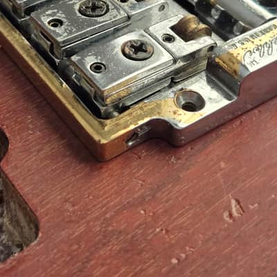 Kahler bass Trem bridge 'Pat applied for model' image 6