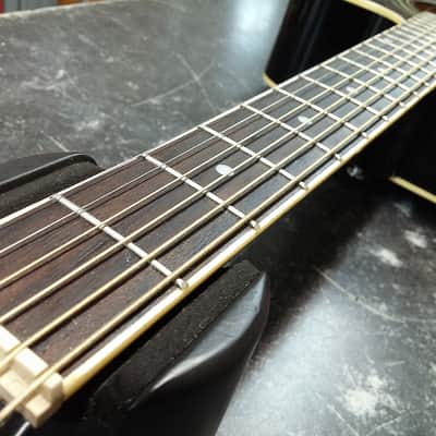 Ibanez V-70CE Acoustic/Electric Guitar (Black) image 7