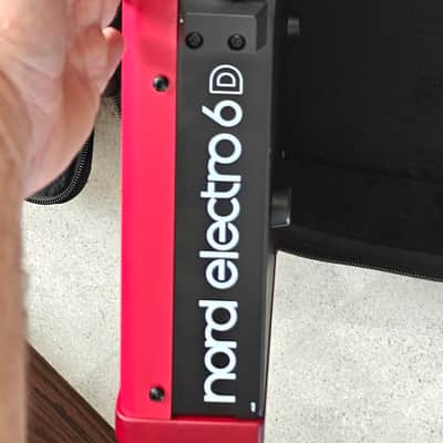 Nord Electro 6D SW61 Semi-Weighted 61-Key Digital Piano 2018 - 2022 - Red image 2