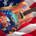 Mint Martin D-11E Rock the Vote Acoustic-Electric Guitar Spruce/American Sycamore w/Custom Artwork by Robert Goetzl (Limited Edition of 47 Guitars) - w/ Bag