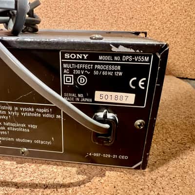 Sony DPS-V55 Multi-Effect Processor 1990s – Serviced – Warranty image 17