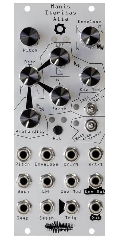 NOISE ENGINEERING MANIS ITERITAS ALIA-Silver : BRAND NEW :  [DETROIT MODULAR] image 1