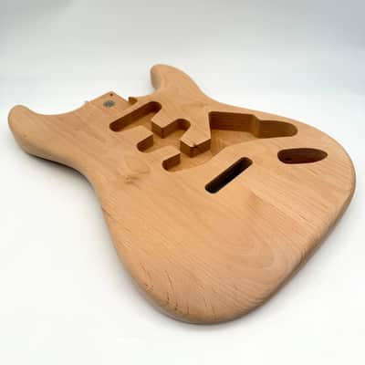 HooDoo Stratocaster Body Alder 2-Piece Unfinished Light hsb6497 image 3