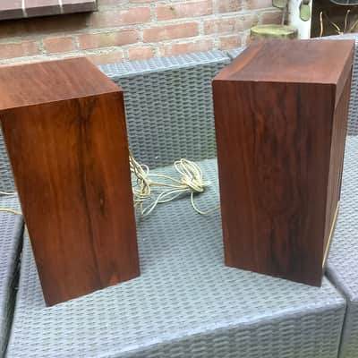 Svenska SINUS Swedish Design 60’s 70’s Sinus 1017 speakers loudspeakers Gorgeous wood look image 8