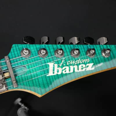 Ibanez RG8570 / JCRG-80-TT J. Custom 2003 - 2004 - Transparent Turquoise image 10