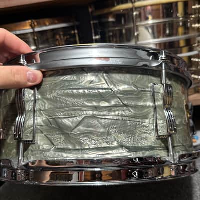 Ludwig 13" Porto Pak Snare Drum in Sky Blue Pearl image 7