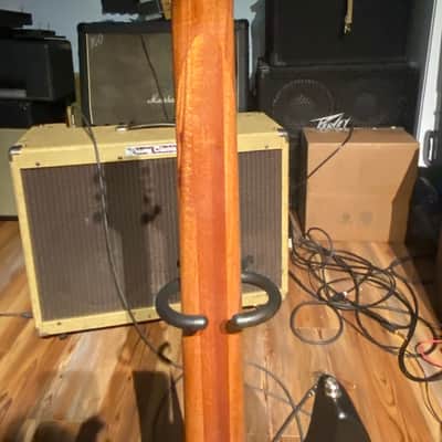 Warmoth Z  Body and Mahogany/Ebony Neck 2020 Satin Black Gotoh GE1996T Tremolo and Dimarzio Pickups image 4
