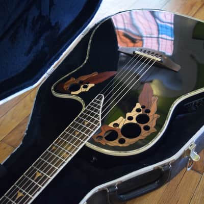 RARE! 1992 USA Ovation N768 Nakaos Elite Craftsman A/E Guitar & OHSC Japan Domestic Market 1 of 225 image 11
