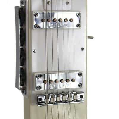 Vintage 1967 La Baye 2x4 12-String Electric Guitar White Finish image 5
