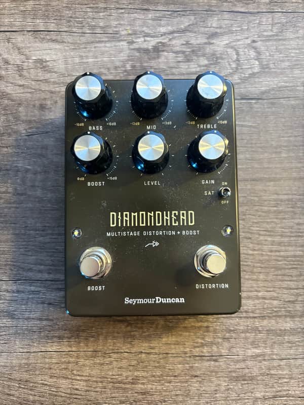 Seymour Duncan Diamondhead Multistage Distortion + Boost 2019 - Black image 1