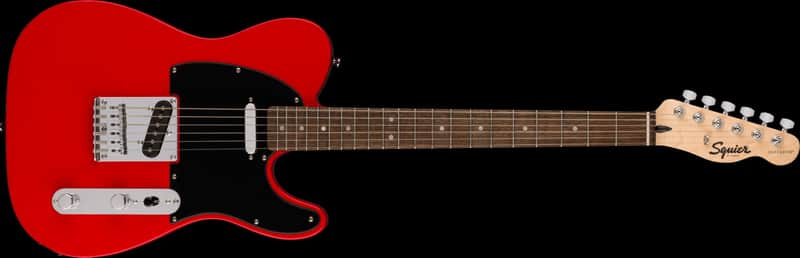 Squier Super Sonic Telecaster - Red image 1