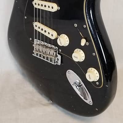 Fender Custom Shop 1963 Stratocaster® Journeyman Relic® with Closet Classic Hardware, Rosewood Fingerboard, Black Sparkle image 3
