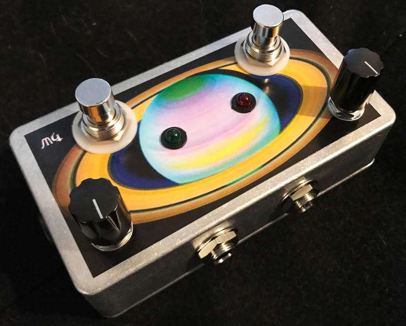 Saturnworks 2 Channel 2:1 Active Mixer Pedal for Guitar + Bass + Keyboard + More with on/off Switches + Neutrik Jacks - Handcrafted in California image 1