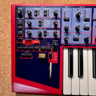 Nord Lead 49-Key 4-Voice Polyphonic Synthesizer – 12-Voice Expanded Version – Serviced – Warranty image 2