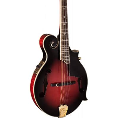 Washburn M3SWETWRK Americana Series Florentine F-Style 8-String Acoustic-Electric Mandolin w/Hardshell Case image 6