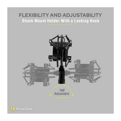 Knox Gear Basic Microphone Shock Mount for 44-47mm Microphones image 14