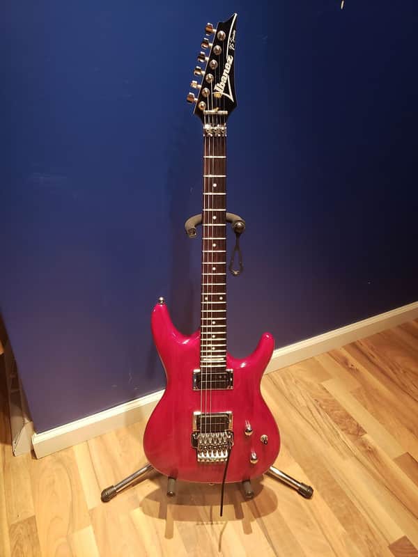 Ibanez JS100-TR 100 Series Joe Satriani Signature HH Electric Guitar 2008 Transparent Red image 1