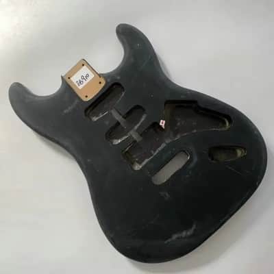 Black Strat Style Guitar Body DIY Project image 1